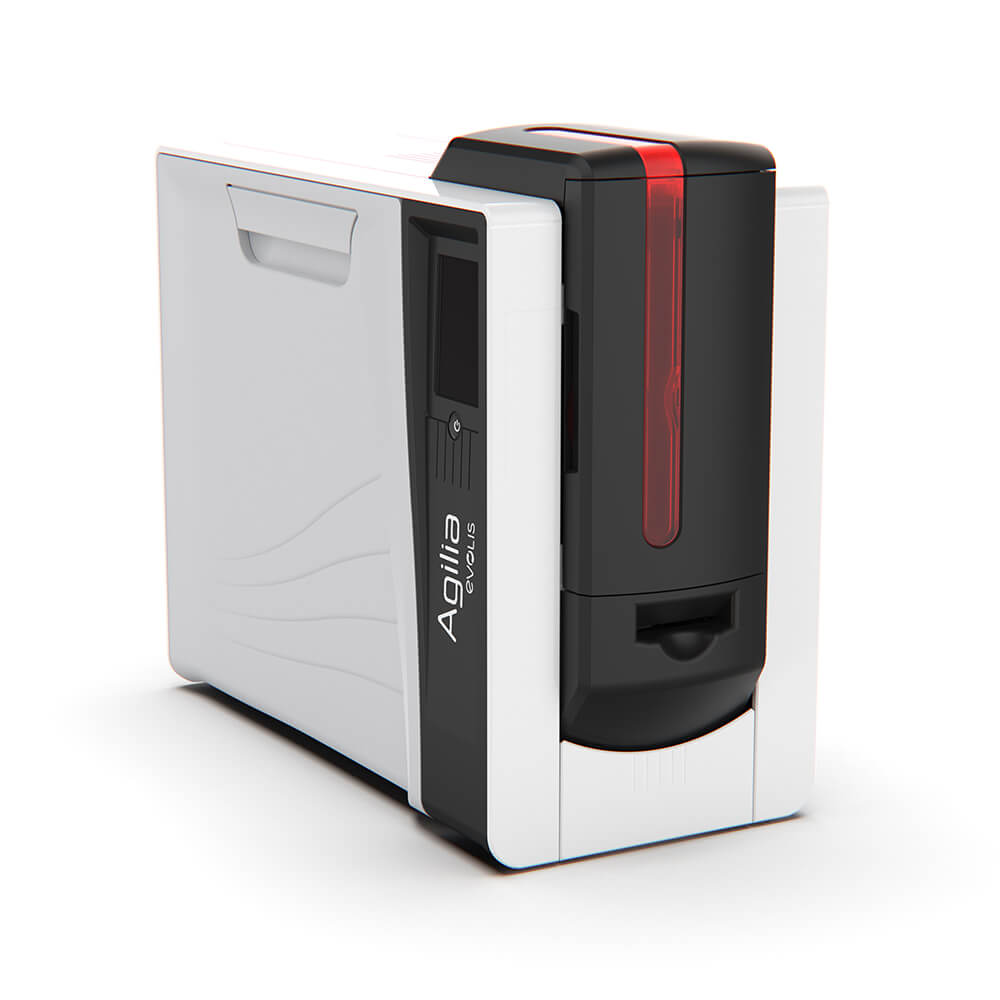 evolis agilia id card printer